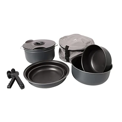 Image de Bo Camp Casseroles Camping 7 pcs Aluminium