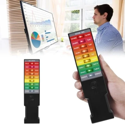Afbeelding van Nizirioo K3 EMF meter magnetische velddetector: anti straling velddetector, paranormale apparatuurtester voor het testen van buiten, kantoor,