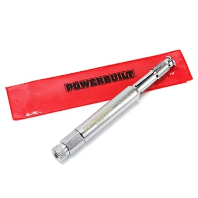 Afbeelding van Powerbuilt 640811 schroefdraadreparatie achteraan zilver 14 mm