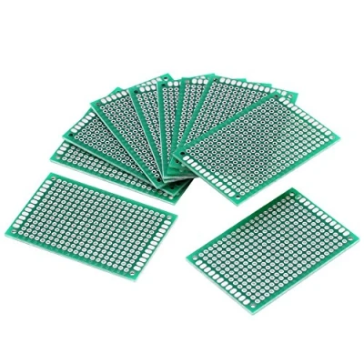Afbeelding van 10PCS PCB Kaarten Prototype Printed Circuit Dubbelzijdig Kit Kaart Printplaat Solderen Accessoires voor DIY Board