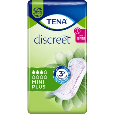 Afbeelding van 2x TENA Discreet Mini Plus 20 stuks