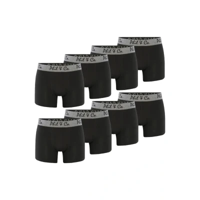 Afbeelding van Phil &amp; Co. Berlin 8ERPACK Trunks Onderbroeken, Heren, Maat: XL, Schwarz