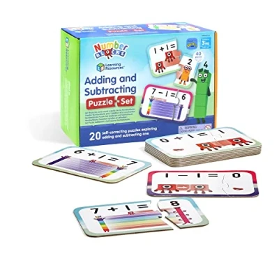 Afbeelding van Number Blocks Puzzel set Optellen &amp; aftrekken