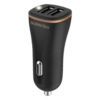 Afbeelding van Duracell 30W Dubbele USB A Autolader Quick Charge 3.0 4.8A Zwart