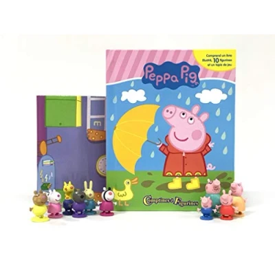 Afbeelding van Peppa Pig: met 10 figuren en 1 speelmat