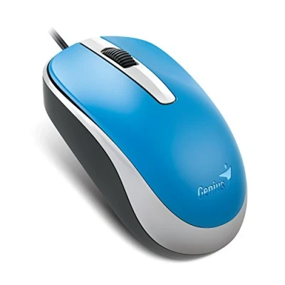 Image de Genius DX 120 souris USB Bleu océan