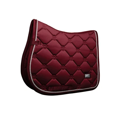Image de Equestrian Stockholm jumping saddle pad Bordeaux