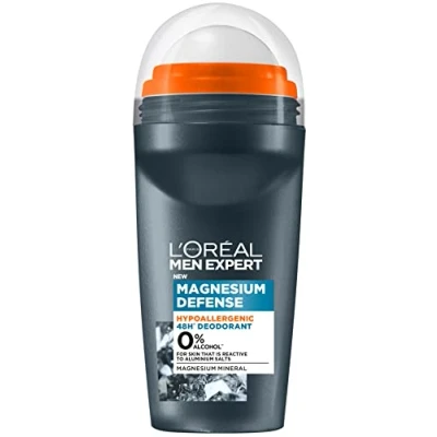 Afbeelding van Men Expert Magnesium Defense hypoallergene deodorant roll on 50ml