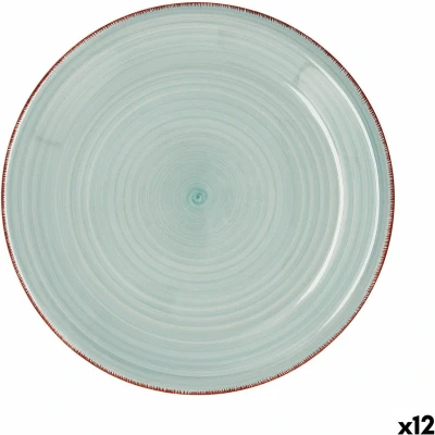 Afbeelding van Eetbord Quid Vita Aqua Turkoois Keramisch Ø 27 cm (12 Stuks)