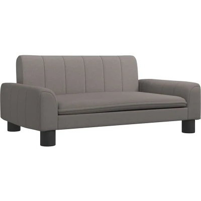 Afbeelding van vidaXL Hondenmand 70x45x30 cm stof taupe