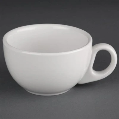 Image de Tasses à Cappuccino 228ml x 24 Athena Hotelware Porcelaine x60mm