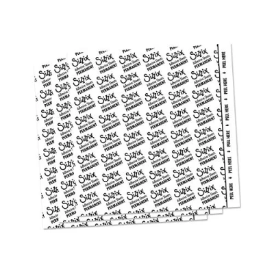 Afbeelding van Sizzix Gemaakt van essentiële zelfklevende folie, 15,2 x cm, permanent, 10 vellen