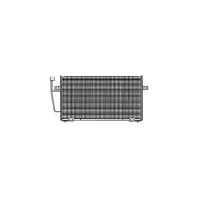 Afbeelding van Condensor, airconditioning DELPHI TSP0225204