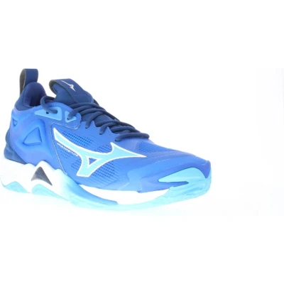 Afbeelding van Mizuno WAVE MOMENTUM 3 Volleybalschoenen Mugen blue/white/estate blue Dames/Heren Maat 46