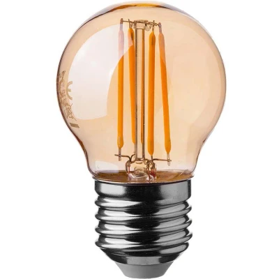 Afbeelding van V TAC VT 1957 N E27 LED Lampen Amber Golf IP20 4W 350 Lumen 2200K