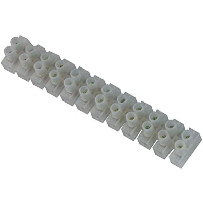 Afbeelding van Unitec 10 stuks lusterklemmen, 12 polig, tot 380 V, 1,5 2,5 mm², transparant 40621