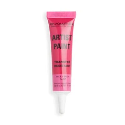 Afbeelding van Makeup Revolution Artist Collection FACE &amp; BODY Paint Oogschaduw, Dames, Maat: 15 ml, Pink