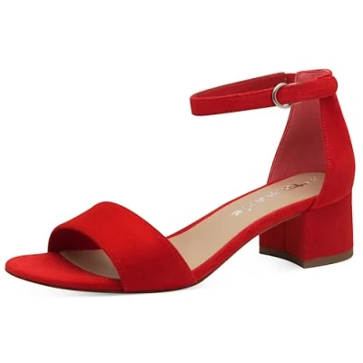 Afbeelding van Tamaris mode sandalen dames 1 28201 42, Rood, 39 EU