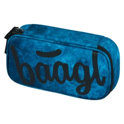 Afbeelding van Baagl Pennenetui voor meisjes, etui schrijfwaren, pennenetui, jongens, oceaanblauw, etui, Oceaan Blauw,