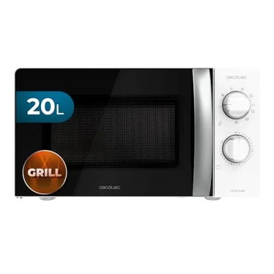 Image de Micro ondes avec Grill Cecotec ProClean 2110 Blanc, 700 W, Capacité 20 L