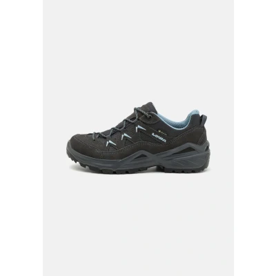 Afbeelding van Lowa Sirkos EVO GORE TEX LO Outdoorschoenen, Dames, Maat: 38, Graphit/eisblau Leer en textiel