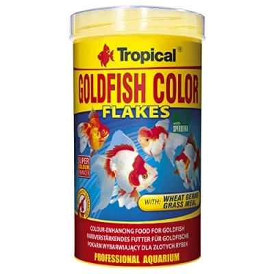 Afbeelding van Tropical Goudvis Color Vlokken 500 ml Aquarium visvoer