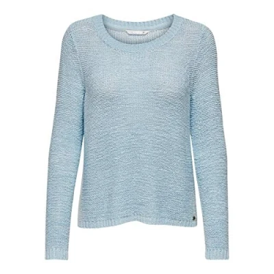 Image de ONLY Pull tricoté ONLLESLY en tricot, Bleu (cachemire bleu), XXS