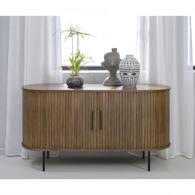 Afbeelding van Kelly dressoir 140 cm donkerbruin