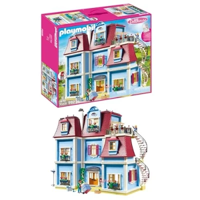 Afbeelding van PLAYMOBIL Dollhouse Groot herenhuis 70205