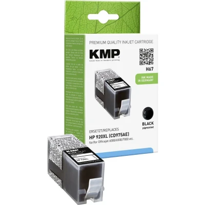 Afbeelding van KMP Inktcartridge vervangt HP 920XL, CD975AE Compatibel Zwart H67 1717,0051