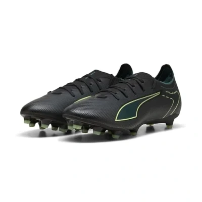 Afbeelding van ULTRA 6 MATCH FG/AG uniseks voetbalschoenen, Groen/Zwart, Maat 47 PUMA