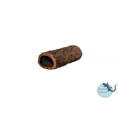 Afbeelding van Ceramicnature Catfish Cave Aquarium Ornament 16xø5 cm Grijs S