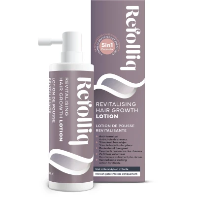 Afbeelding van Refolliq Revitalising Hair Growth Lotion Anti haaruitval Stimuleert haarzakjes Ondersteunt de haargroei Zichtbaar voller haar Versterkende werking