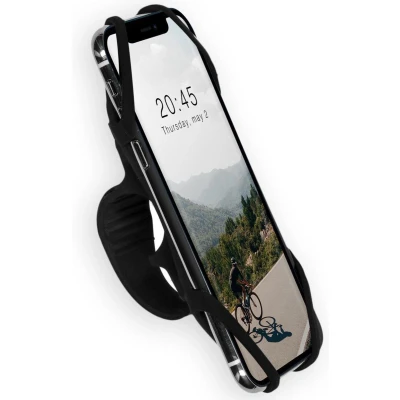 Afbeelding van iMoshion Schokbestendige Telefoonhouder Fiets GSM Houder Universeel Zwart