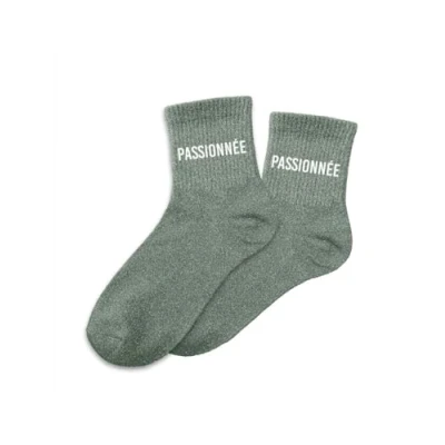 Afbeelding van STC Passione glittersokken, meerkleurig, één maat, Meerkleurig