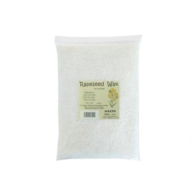 Afbeelding van WAXIM. Milieuvriendelijke koolzaadwas voor kaarsen, 850 g, gemaakt van kralen.