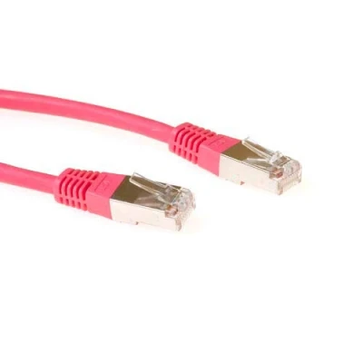 Afbeelding van ACT FB9501 LSZH SFTP CAT6 Patchkabel Rood 1 meter