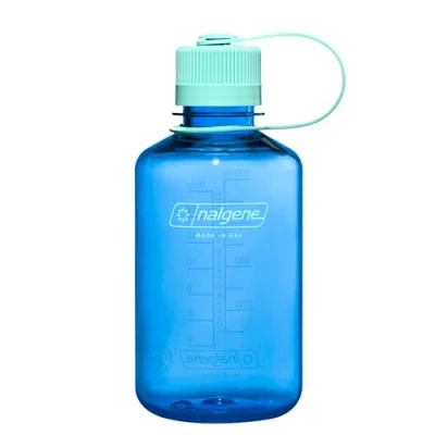 Afbeelding van Nalgene Narrow Mouth drinkfles 500ml BPA Free SUSTAIN Cornflower Blue