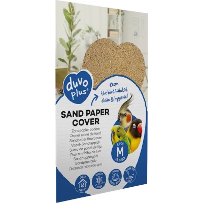 Afbeelding van Duvoplus Bodembedekking Vogel Zandpapier Bodem M 6pcs 25x40cm 6st