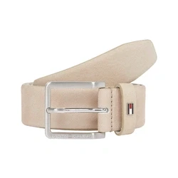 Afbeelding van Tommy Hilfiger Oliver Nubuck Riem, Heren, Maat: 85, Khaki