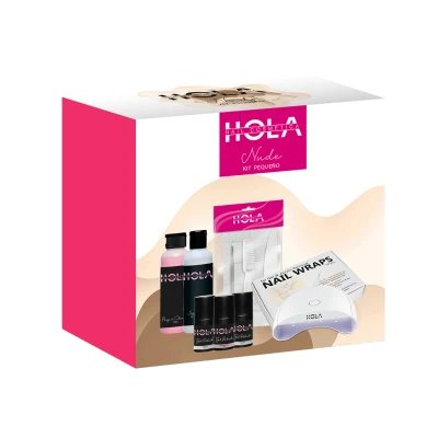 Afbeelding van Nude Gellakset met lamp Pequeno Gelpolish Kit