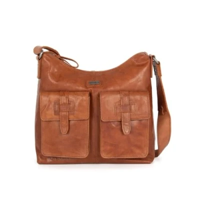 Afbeelding van Spikes &amp; Sparrow Crossbody Schoudertas Brandy
