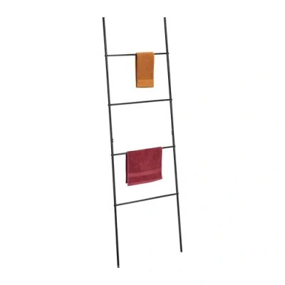 Afbeelding van handdoekladder badkamer 4 stangen 171x55 cm staal