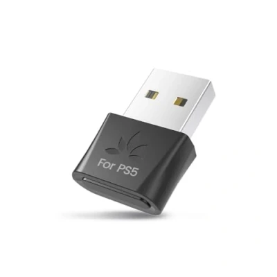 Afbeelding van Avantree DG80 Gaming (2025 Nieuw) Bluetooth 5.3 USB dongle adapter voor PS5 en gameconsole met lage latentie aptX Adaptive, draadloze audiozender hoofdtelefoon