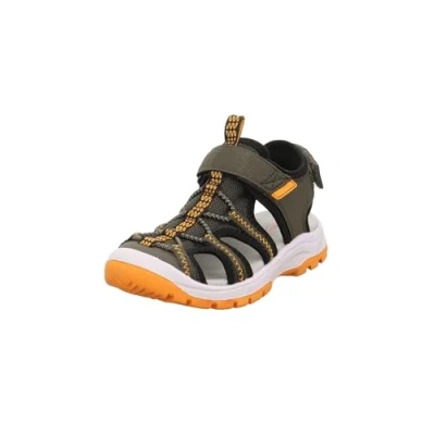 Afbeelding van Superfit Outdoorsandalen voor kinderen, Maat: 30, Grün orange Imitatieleer/ textiel