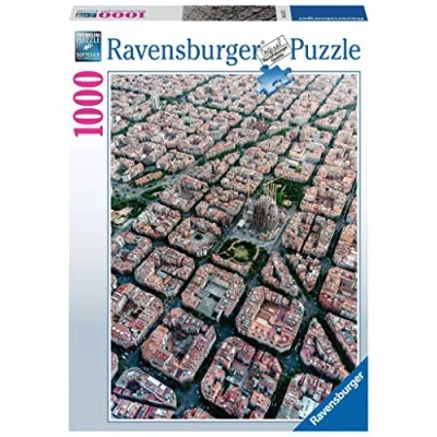 Afbeelding van Ravensburger Puzzel 1000 stukjes Barcelona hemelzicht volwassenen, 4005556151875, nee