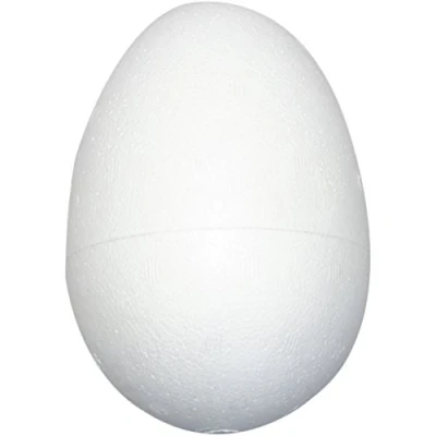 Afbeelding van Styropor eieren, h: 12 cm, 25 stuks