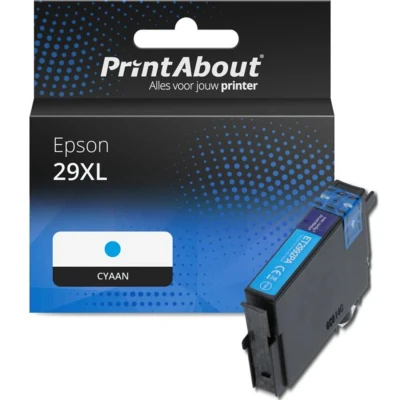 Afbeelding van Huismerk Epson 29XL (T2992) Inktcartridge Cyaan Hoge capaciteit