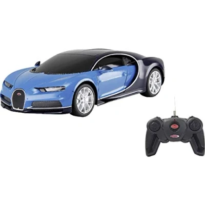 Afbeelding van 1:24 Jamara 405137 RC Sport Auto Bugatti Chiron Blauw 2,4GHz Model Kant en Klaar