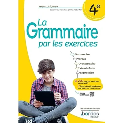Afbeelding van LA GRAMMAIRE PAR LES EXERCICES 4E CAHIER ELEVE
